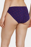 Zivame Anti-Microbial Low Rise Full Coverage Bikini Panty (Pack of 3) - Multicolor — thumbnail 3